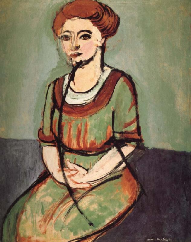 Henri Matisse Olga portrait